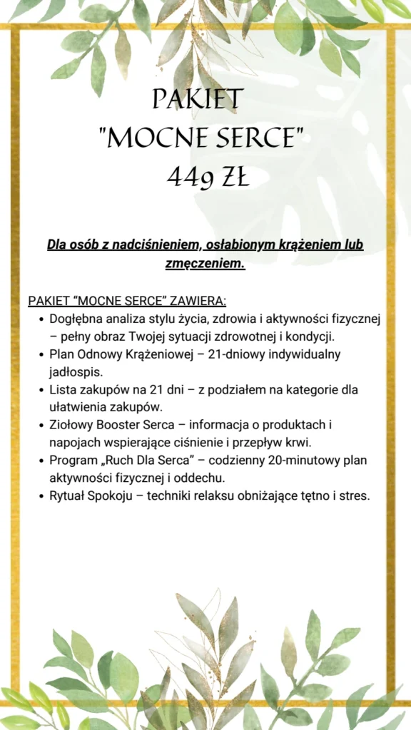 pakiet mocne serce